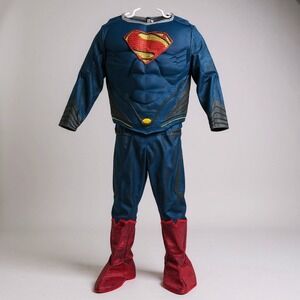 Rubies Superman Man of Steel‎ Jumpsuit Costume Kids Small DC Comics